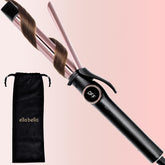 Slimline Curling Iron 1 Inch - Professional Curling Wand with Dual Voltage