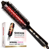 Heated Round Thermal Blowout Brush with Infrared