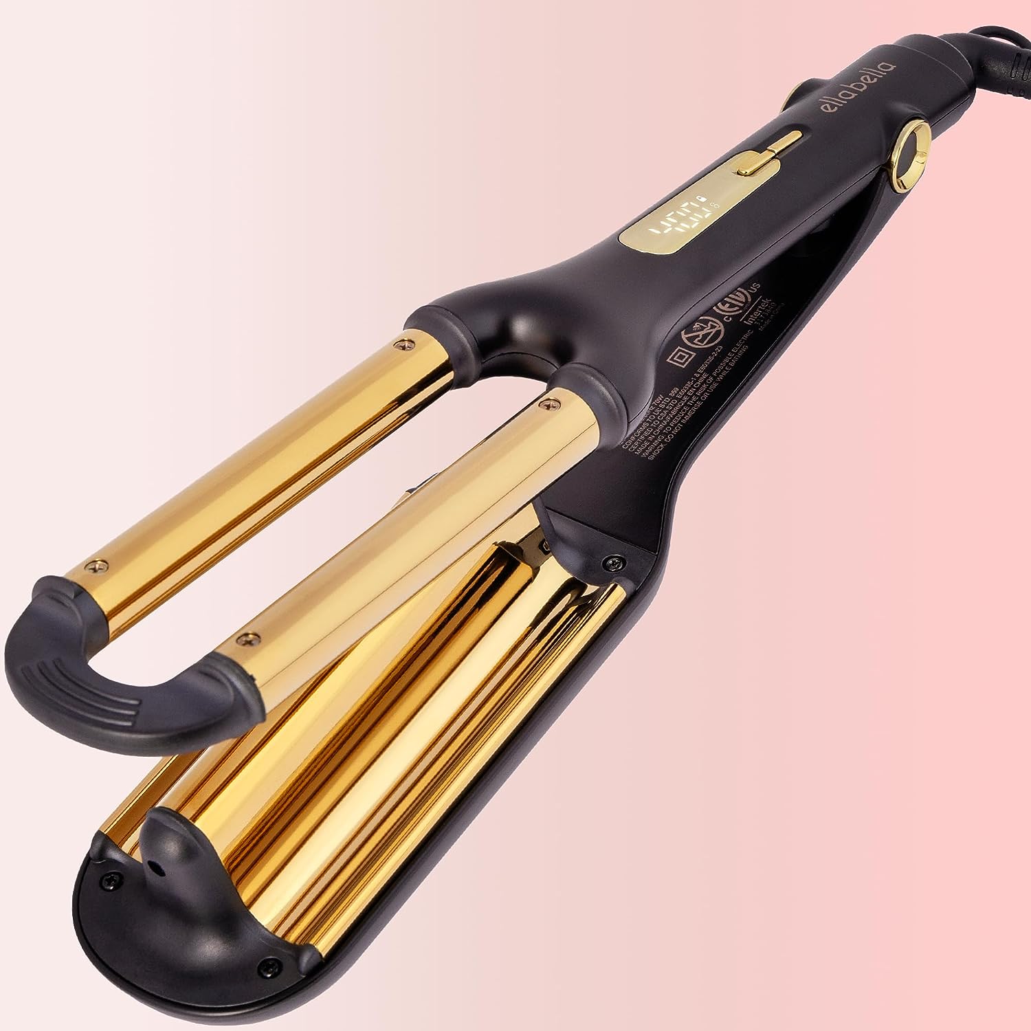 Gold n hot ceramic deep clearance waver