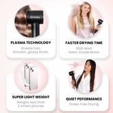Compact Plasma Hair Dryer