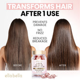 Keratin Hair Serum with Argan Oil & Vitamins A, E, B5