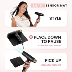 Professional Hair Dryer with Smart Mat