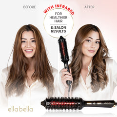 Heated Round Thermal Blowout Brush with Infrared
