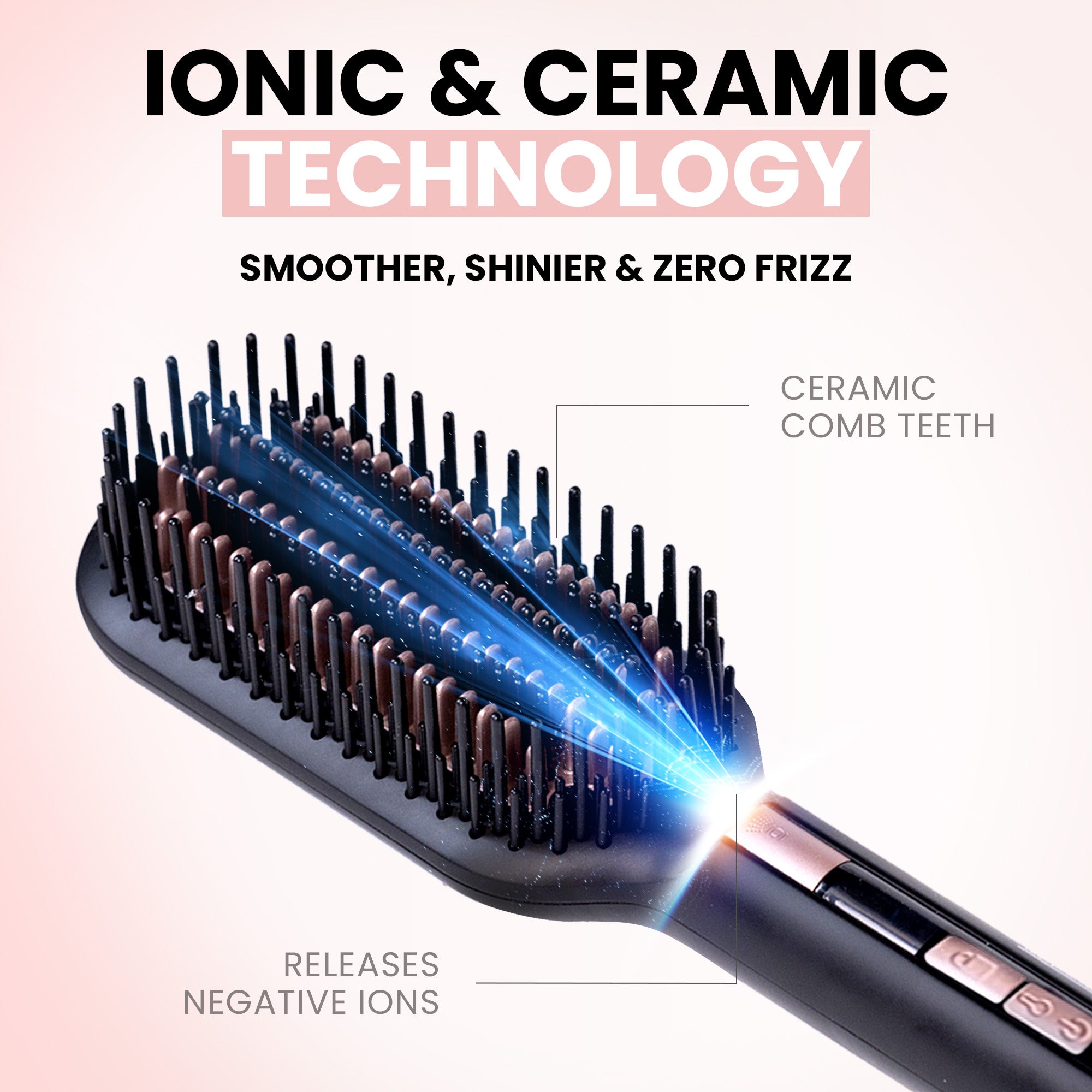 Hair Straightening Brush – Ella Bella