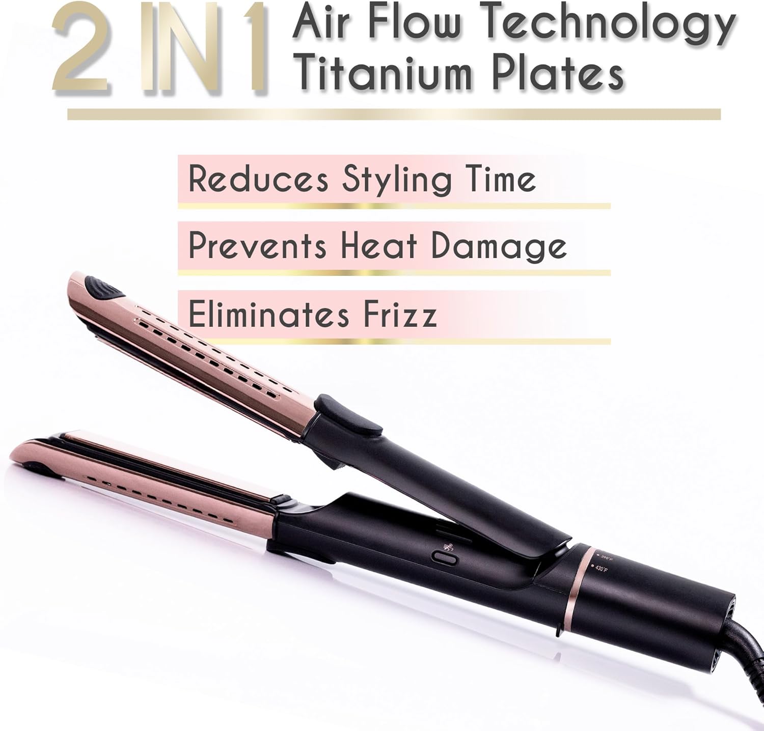 2-in-1 Cool Air Styler – Ella Bella - Main Image