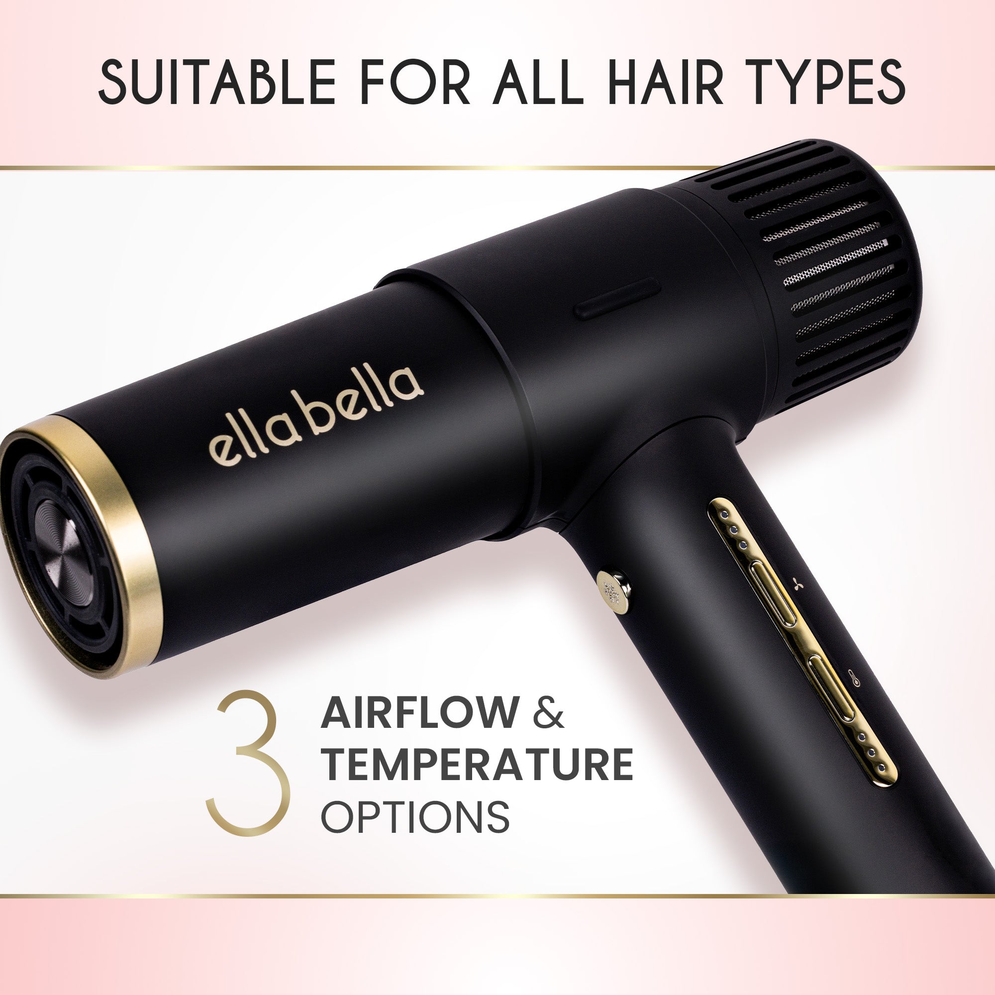 EUC FH Heat black hair dryer salon quality Elite Professional Series Accelerate 2200 Dryer – FHI Heat Pro main image 2