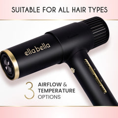 Ionic Salon Hair Dryer with Diffuser