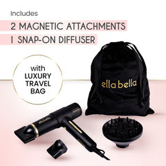 Ionic Salon Hair Dryer with Diffuser