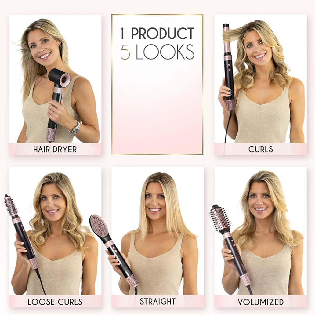 6-In-1 Hot Air Styler closeup