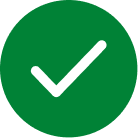 Verified customer checkmark
